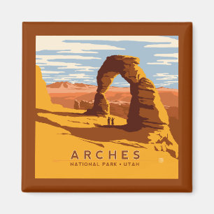 Nationaal park Arches Utah   Magneet