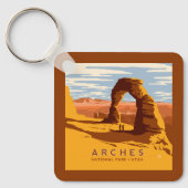 Nationaal park Arches Utah | Sleutelhanger (Voorkant)