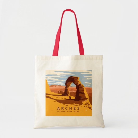 Nationaal park Arches Utah | Tote Bag (Voorkant)