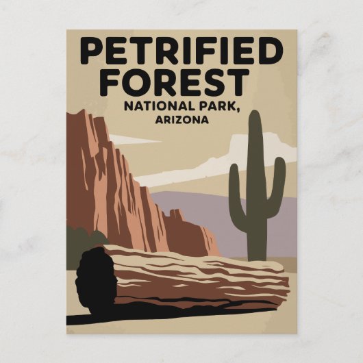 Nationaal Park Arizona Briefkaart (Voorkant)
