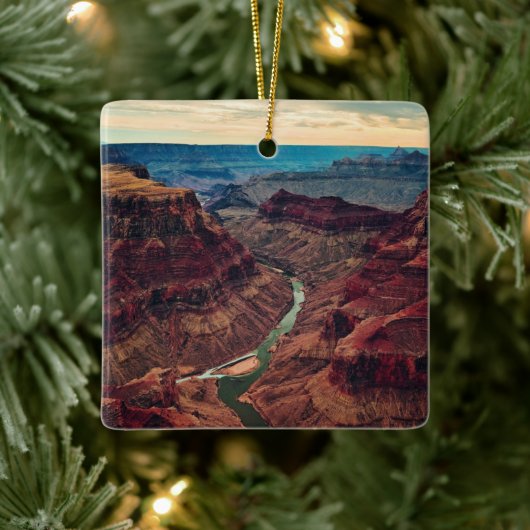Nationaal Park Arizona, Colorado Keramisch Ornament (Boom)