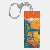 Nationaal Park Arizona,  dubbelzijdig Sleutelhanger (Voorkant Links)