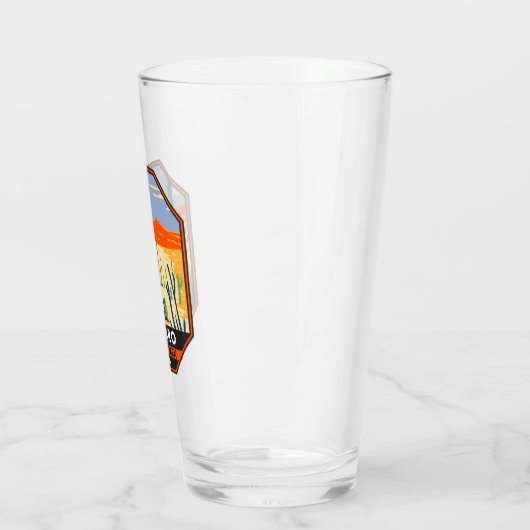 Nationaal Park Arizona Giant Cactus Glas (Links)