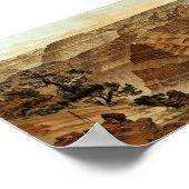  Nationaal Park Arizona Illustr Poster (Hoek)