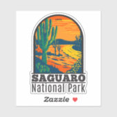 Nationaal park Arizona  Sticker (Vel)