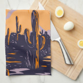 Nationaal Park Arizona Wasson Peak  Theedoek (Quarter Fold)