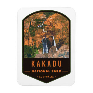 Nationaal Park Badge Kakadu Magneet