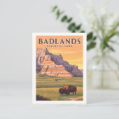 Nationaal Park Badlands Briefkaart (Staand voorkant)
