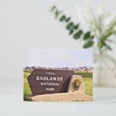 Nationaal Park Badlands Briefkaart (Staand voorkant)