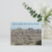 Nationaal Park Badlands Briefkaart (Staand voorkant)