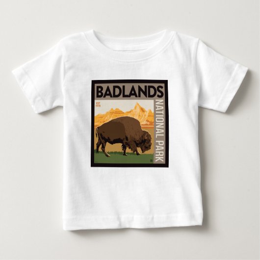 Nationaal park Badlands | Buffels (Voorkant)