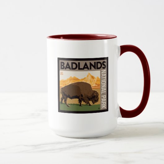 Nationaal park Badlands | Buffels Mok (Rechts)