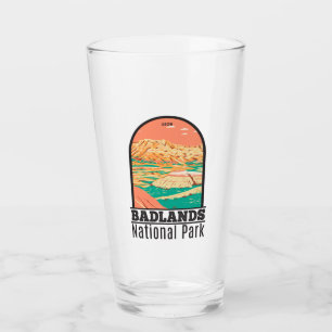 Nationaal Park Badlands  landschap Glas