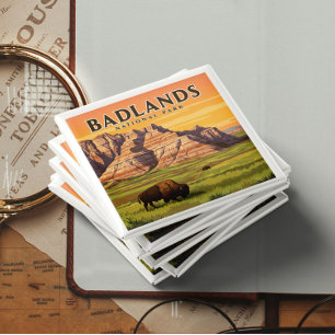 Nationaal Park Badlands Magneet