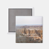 Nationaal Park Badlands Magnet Magneet (Voorkant / Achterkant)