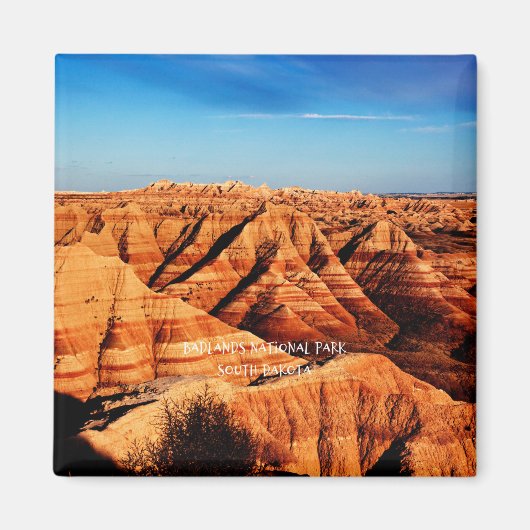 Nationaal park Badlands, SD Magneet (Voorkant)