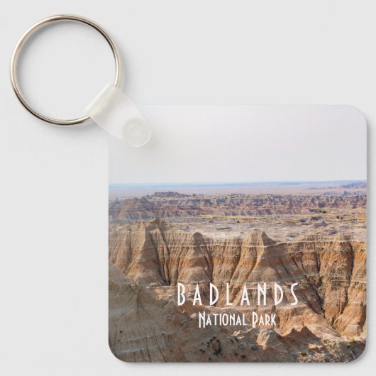 Nationaal Park Badlands Sleutelhanger (Voorkant)