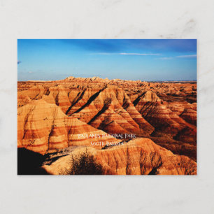 Nationaal Park Badlands, South Dakota Briefkaart