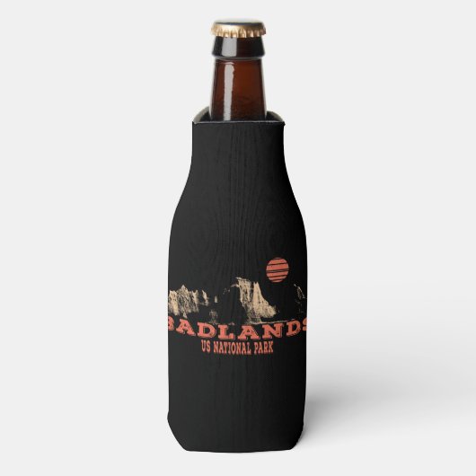 Nationaal Park Badlands South Dakota Flesjeskoeler (Fles Voorkant)