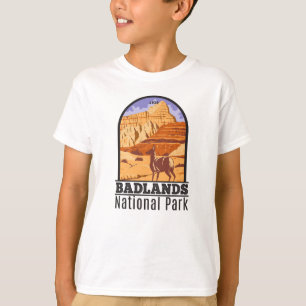 Nationaal park Badlands South Dakota  T-Shir T-shirt