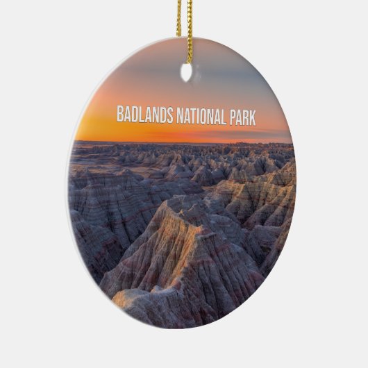 Nationaal Park Badlands Souvenir Ornament (Rechts)