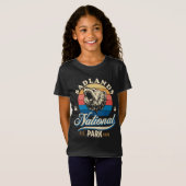 Nationaal Park Badlands T-shirt (Voorkant volledig)