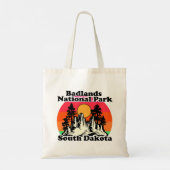 Nationaal Park Badlands Tote Bag (Achterkant)