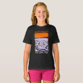 Nationaal park Badwater Basin  T-shirt (Voorkant volledig)