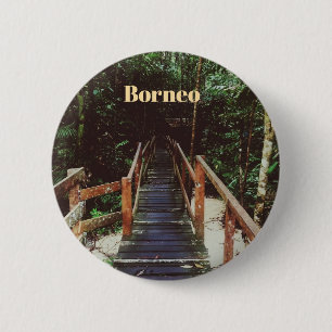 Nationaal park Bako - Borneo Ronde Button 5,7 Cm