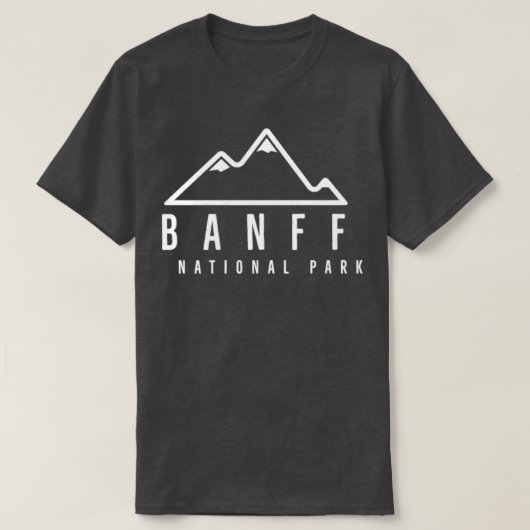 Nationaal park Banff 2 T-shirt (Design voorkant)