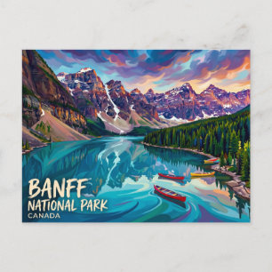 Nationaal park Banff Canada Briefkaart