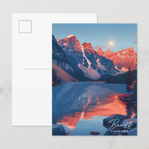 Nationaal Park Banff Canada Reizen Briefkaart