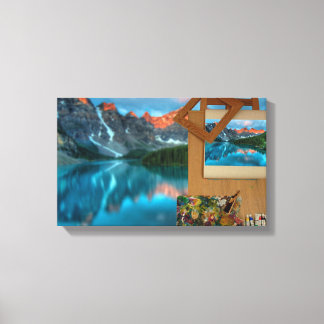 Nationaal park Banff Canvas Afdruk