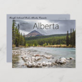 Nationaal park Banff in Canada Briefkaart (Voorkant / Achterkant)