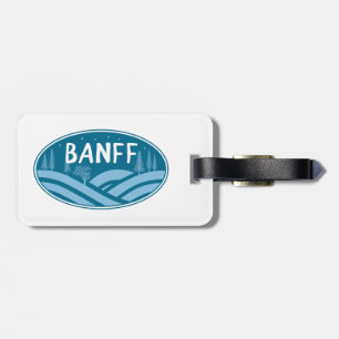 Nationaal park Banff in de openlucht Bagagelabel