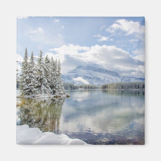 Nationaal park Banff in de winter Magneet (Voorkant)