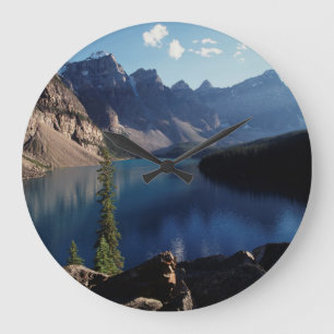 Nationaal park Banff Moraine Lake Grote Klok