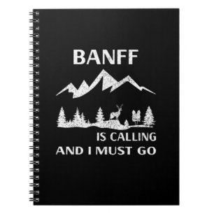 Nationaal park Banff Notitieboek