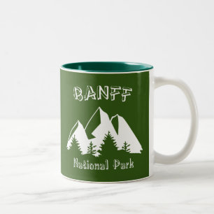 Nationaal Park Banff Tweekleurige Koffiemok