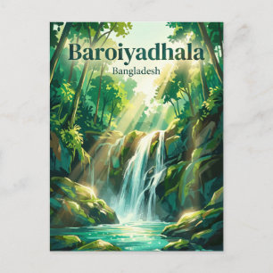 Nationaal park Baroiyadhala Bangladesh Briefkaart
