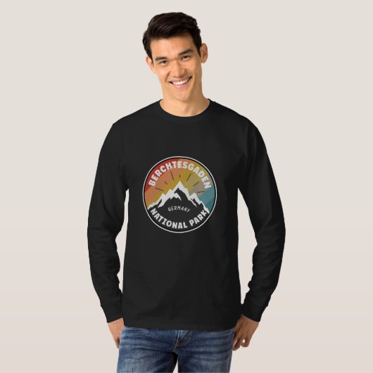 Nationaal park Berchtesgaden Duitsland T-shirt (Voorkant volledig)