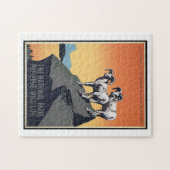 nationaal park bergschaap reis Puzzle Legpuzzel (Horizontaal)