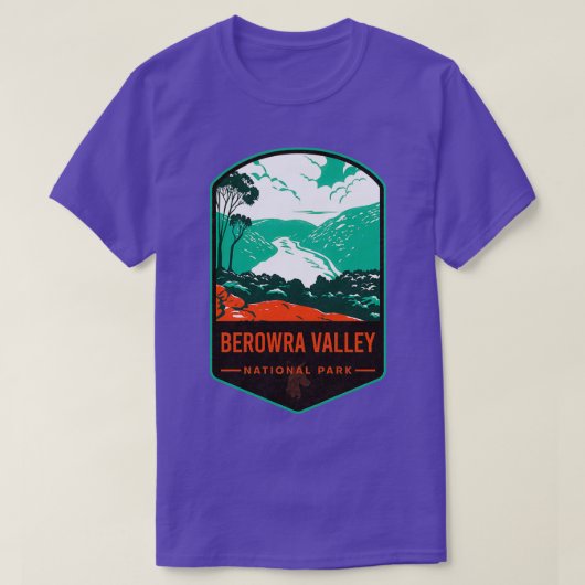 Nationaal park Berowra Valley 1 T-shirt (Design voorkant)