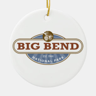 Nationaal park Big Bend Keramisch Ornament