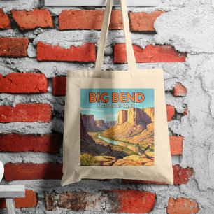 nationaal park Big Bend Tote Bag