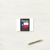 Nationaal park Big Bend TX Post-it® Notes (Op bureau)