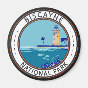 Nationaal park Biscayne Boca Chita Key Badge Magneet