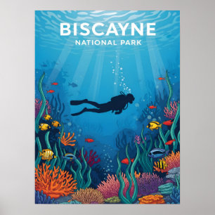 Nationaal park Biscayne Poster