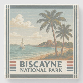 Nationaal Park Biscayne Stenen Onderzetter