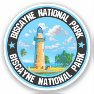Nationaal Park Biscayne Sticker